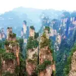 Wulingyuan scenic mountains, Zhangjiajie, China